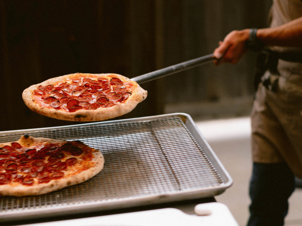 wood-fired pizza