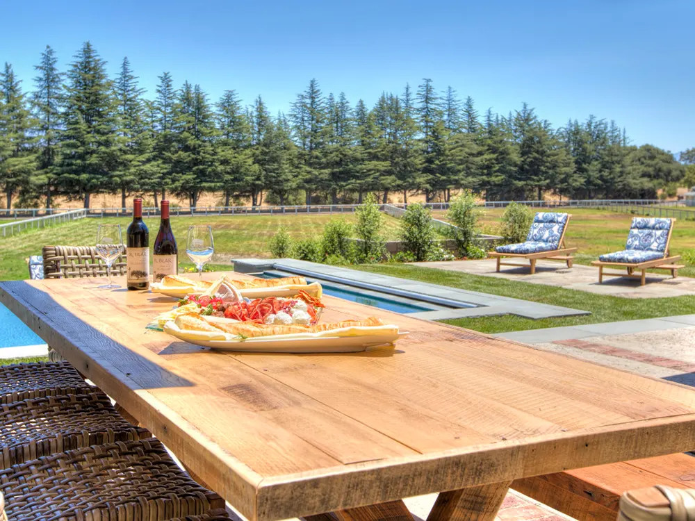 Santa Ynez Farmhouse Outside Table