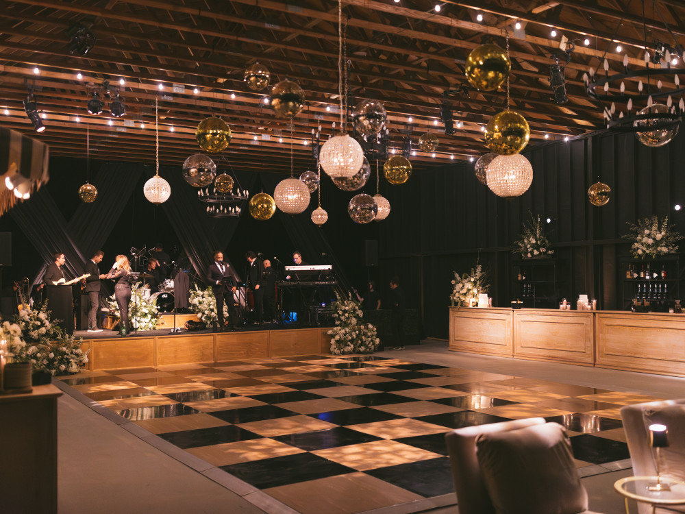 Dance Floor & Band